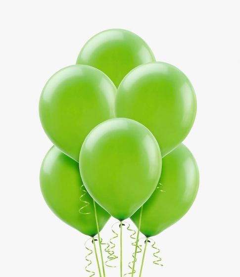 Lime Green Balloons (6) product thumbnail 2