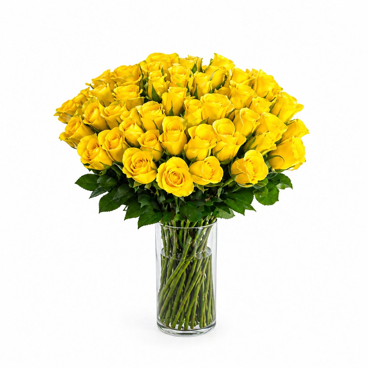 50 Yellow Roses Vase product thumbnail 2