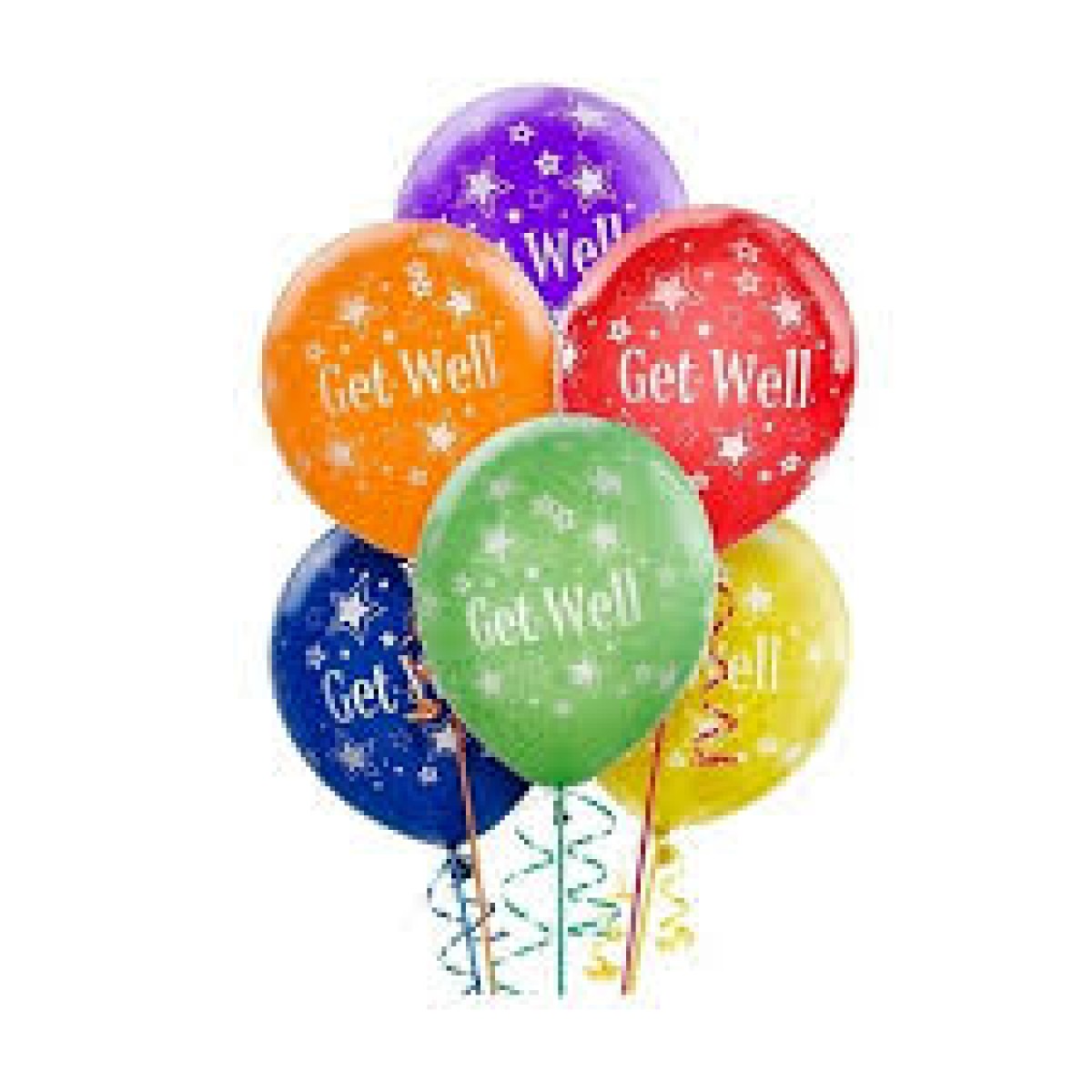 Get Well Soon Balloons (6) product thumbnail 2