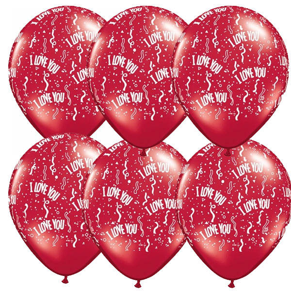 I Love You Balloons (6) product thumbnail 2