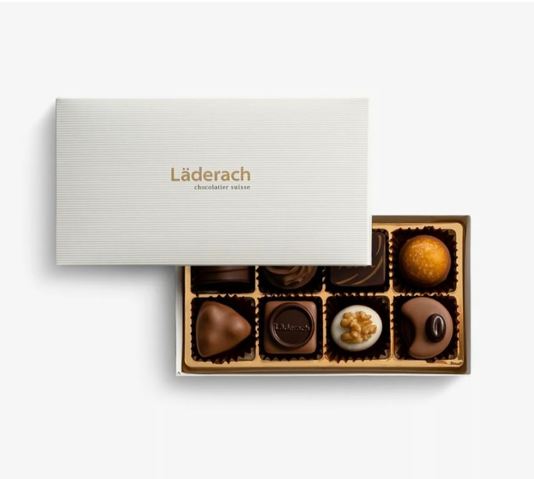 LADERACH 8 Assorted Praline Chocolates product thumbnail 2