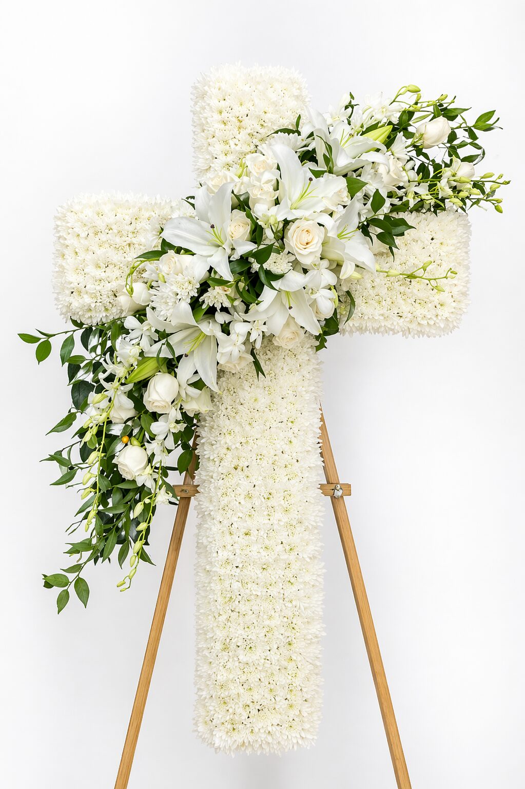 Sympathy Cross – White Flowers product thumbnail 3